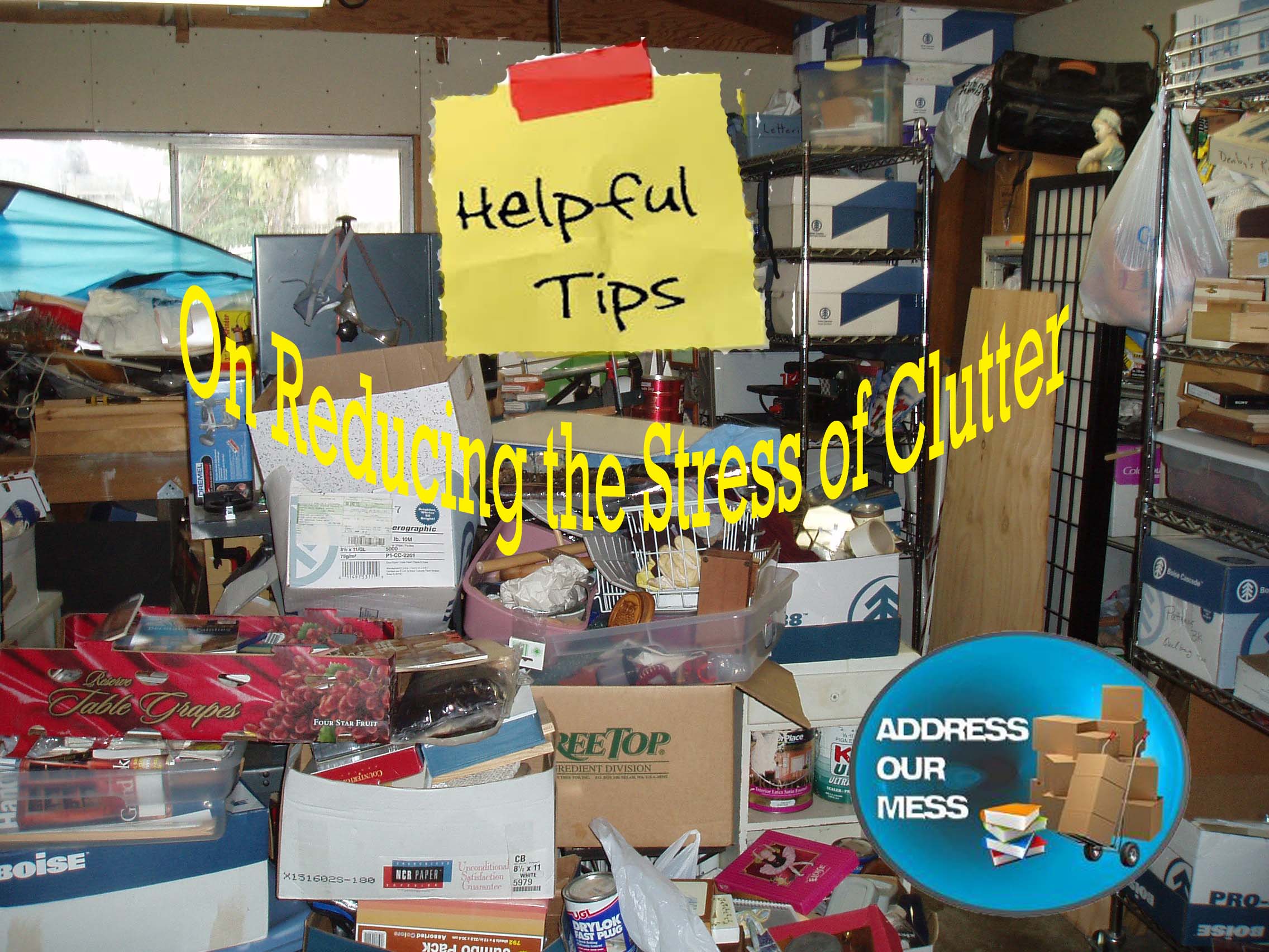 Helpful Hints on Reducing Hoarding Stress